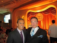 Frank Mottek with former Mayor Antonio Villaraigosa